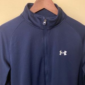 Navy blue UnderArmour Zip Up Lightweight Jacket